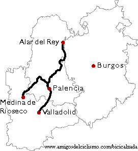 Localizacin de los tres canales en las provincias.