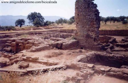 Excavaciones de la ermita.
